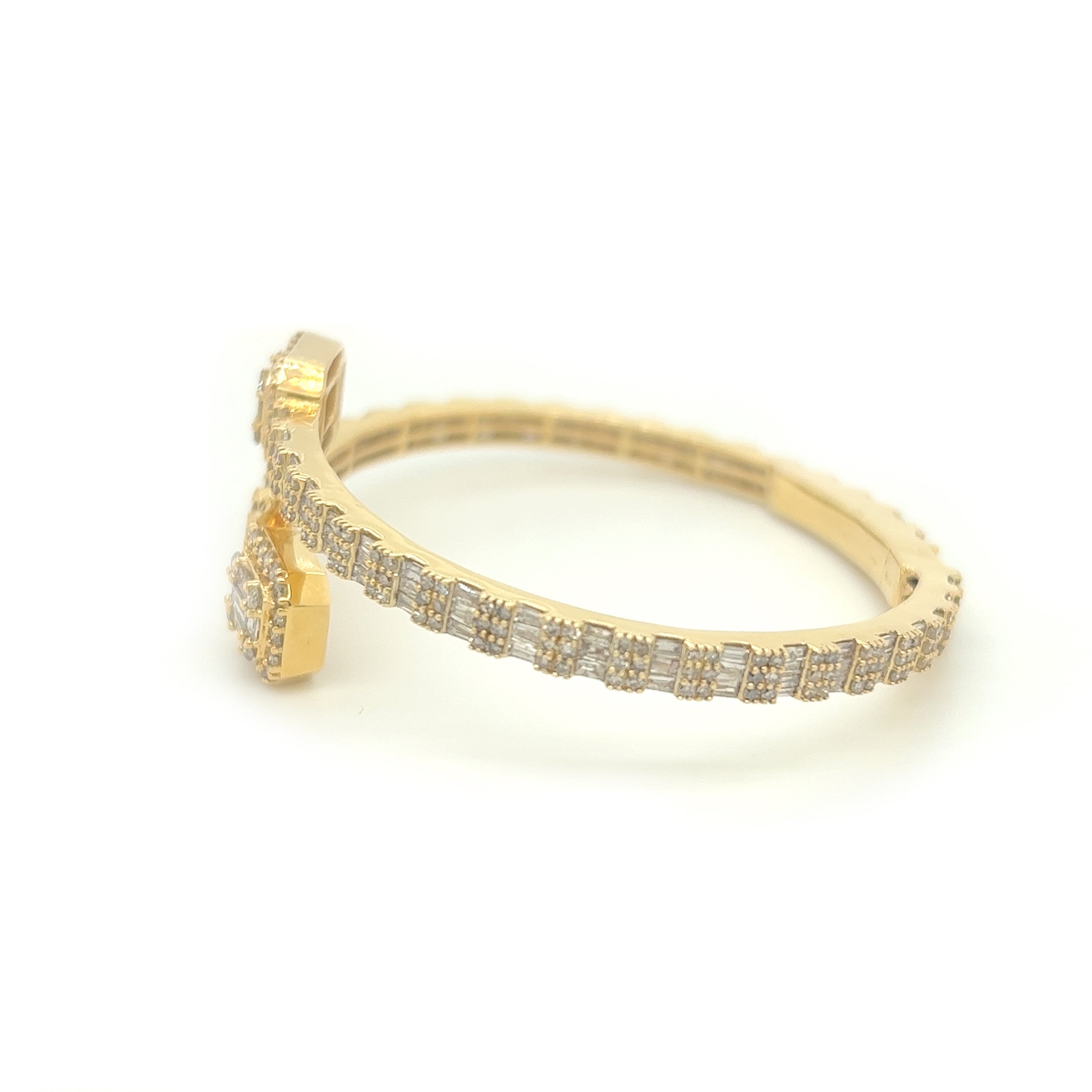 Ladies Diamond Bangle - White Carat - USA & Canada