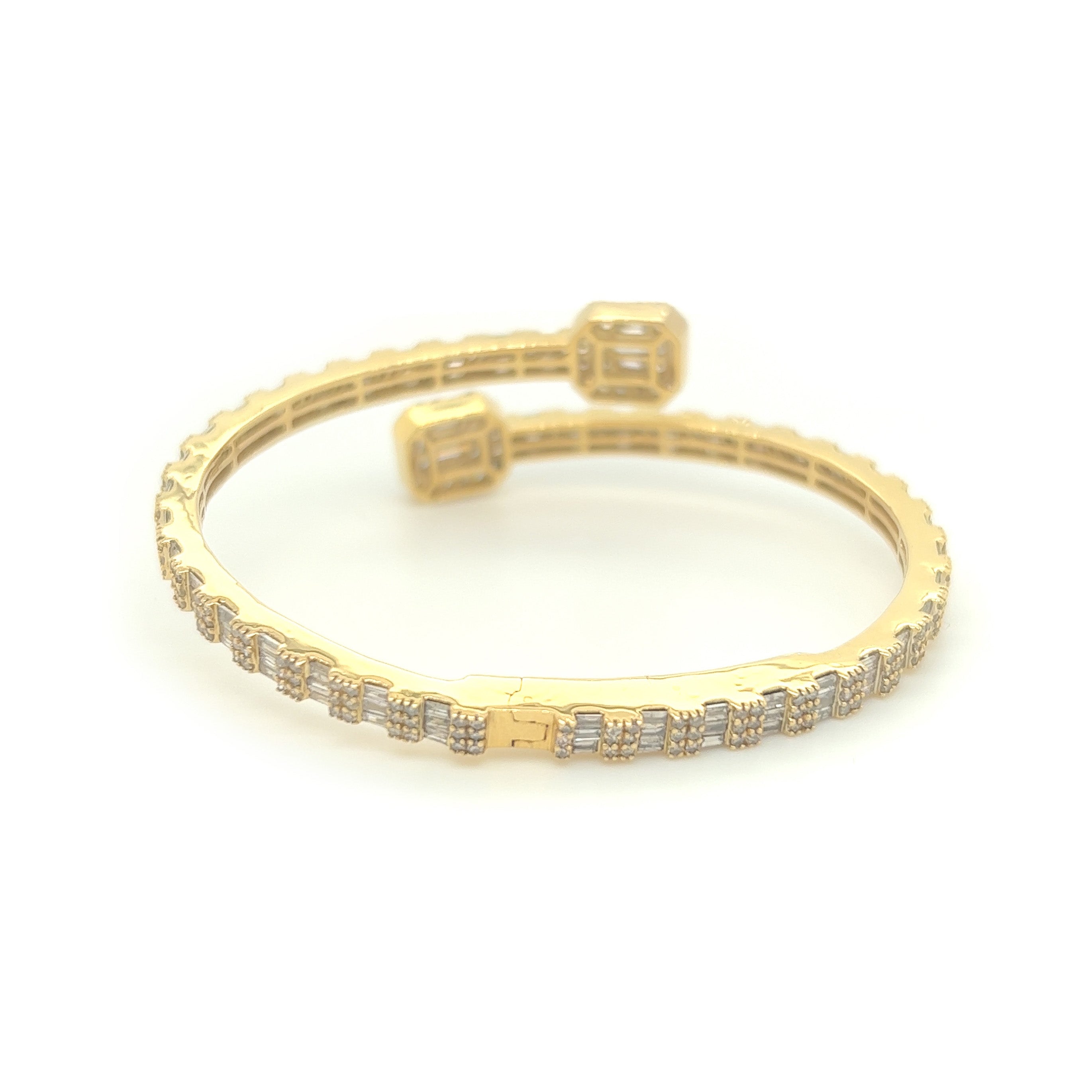 Ladies Diamond Bangle - White Carat - USA & Canada