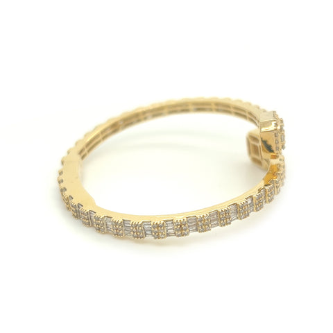 Ladies Diamond Bangle - White Carat - USA & Canada