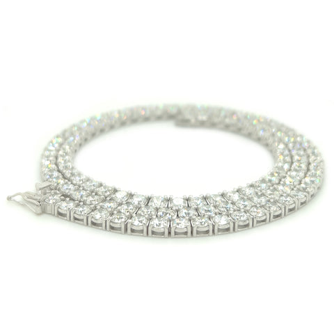 20PT - Diamond Tennis Chain 19.52CT - 24.4CT. - White Carat - USA & Canada