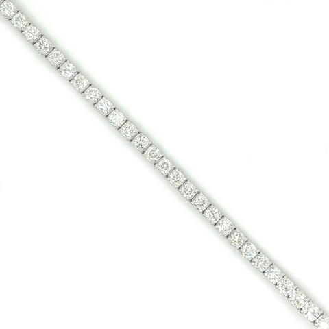 20PT - Diamond Tennis Chain 19.52CT - 24.4CT. - White Carat - USA & Canada