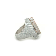 14.50CT. Spade Diamond Ring - White Carat - USA & Canada