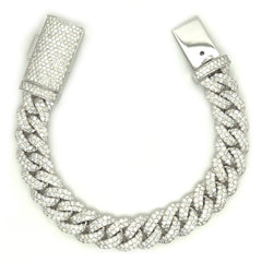 15.50CT. Diamond Cuban Bracelet - White Carat - USA & Canada