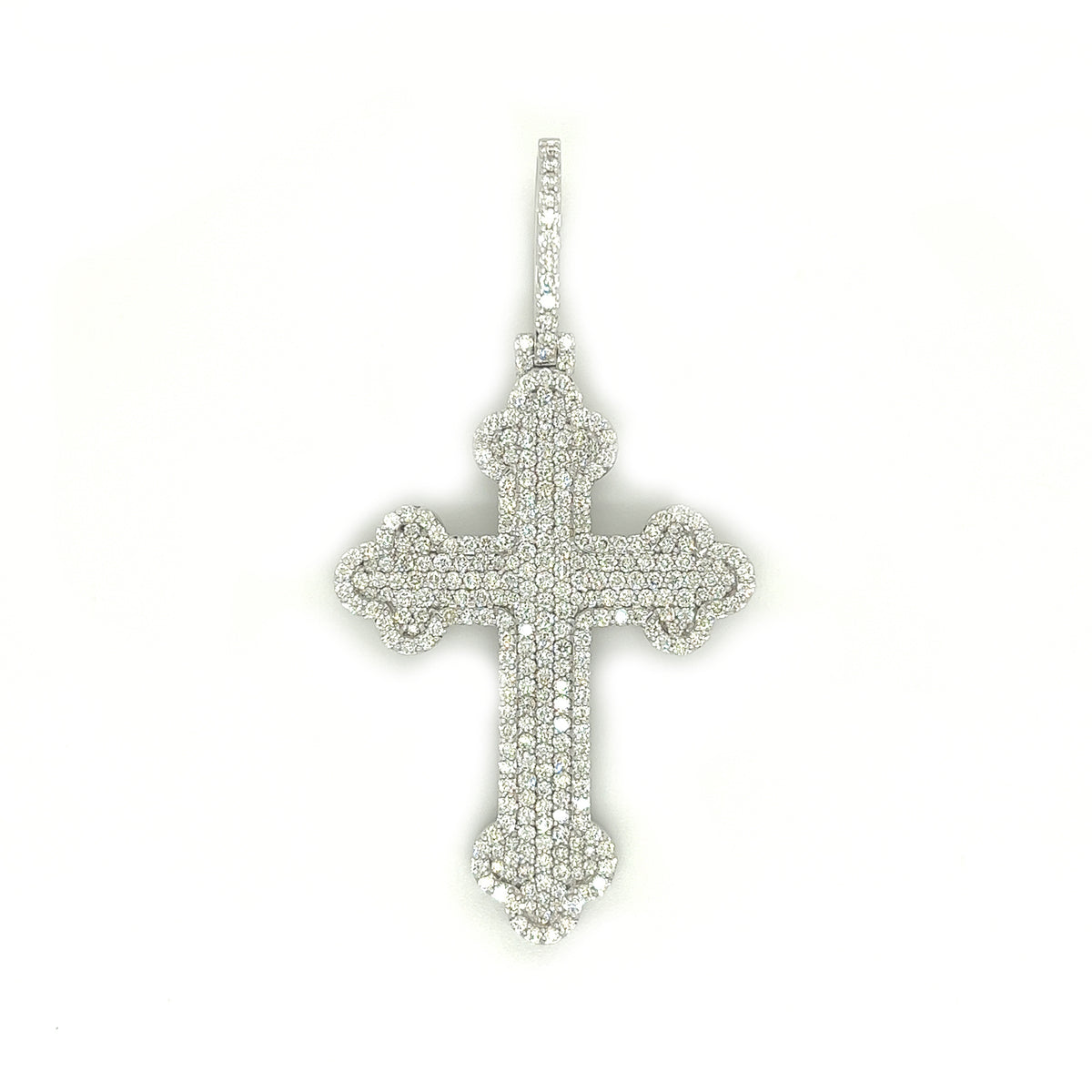 3.00CT. Cross Diamond Pendant - White Carat - USA & Canada