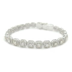 8.64CT. Diamond Bracelet - White Carat - USA & Canada