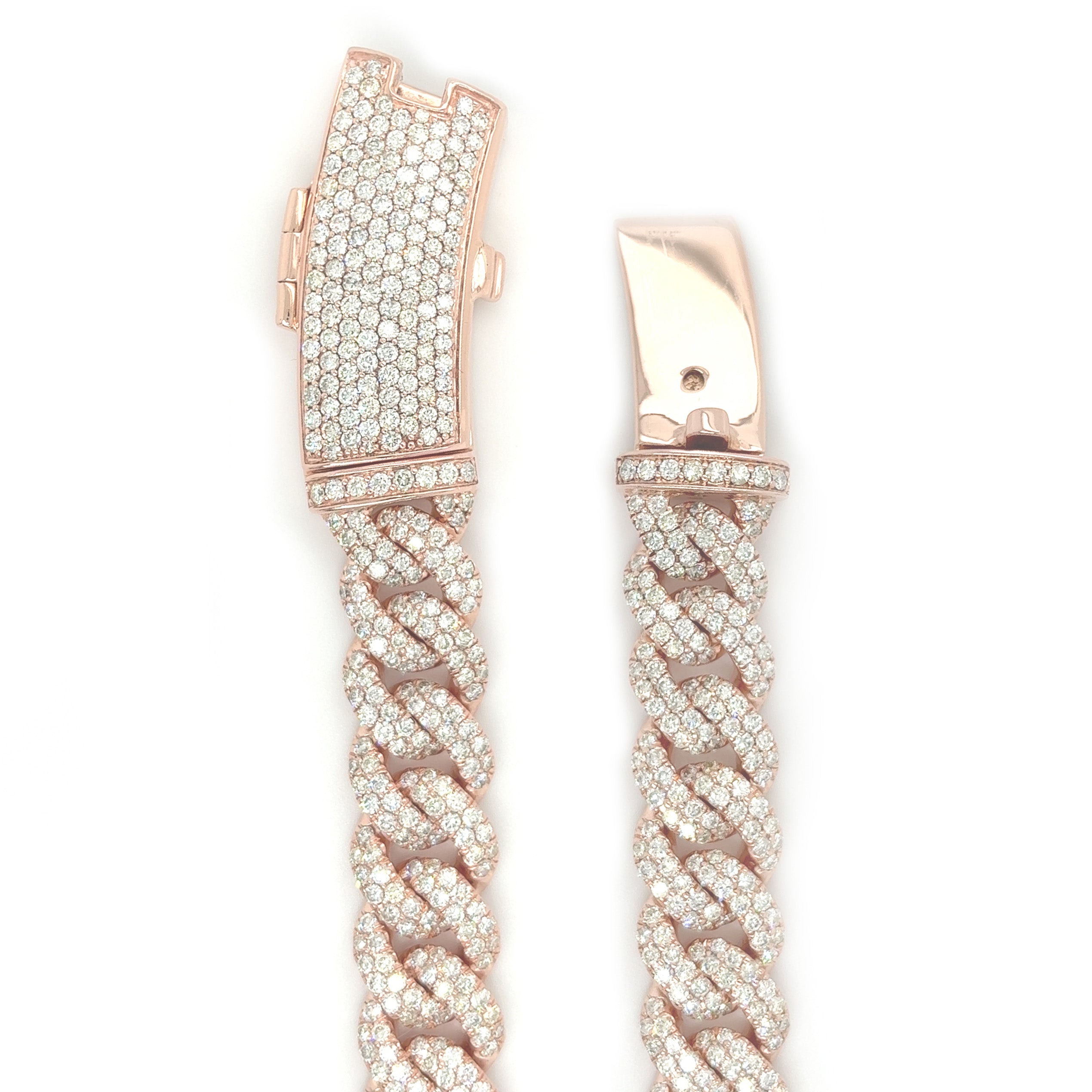 46.40CT. Diamond Cuban Chain - White Carat - USA & Canada