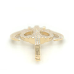 Diamond Khanda Pendant - White Carat - USA & Canada