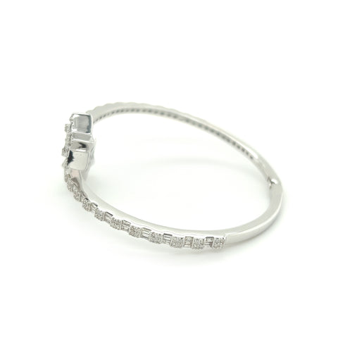 Star Bangle Diamond Bracelet - White Carat - USA & Canada