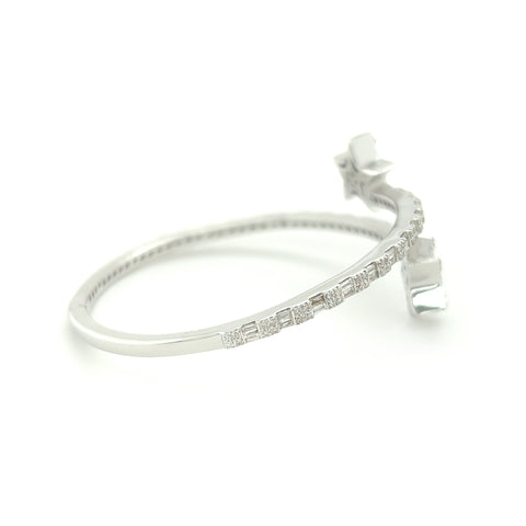 Star Bangle Diamond Bracelet - White Carat - USA & Canada