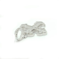 Diamond Cross Pendant - White Carat - USA & Canada