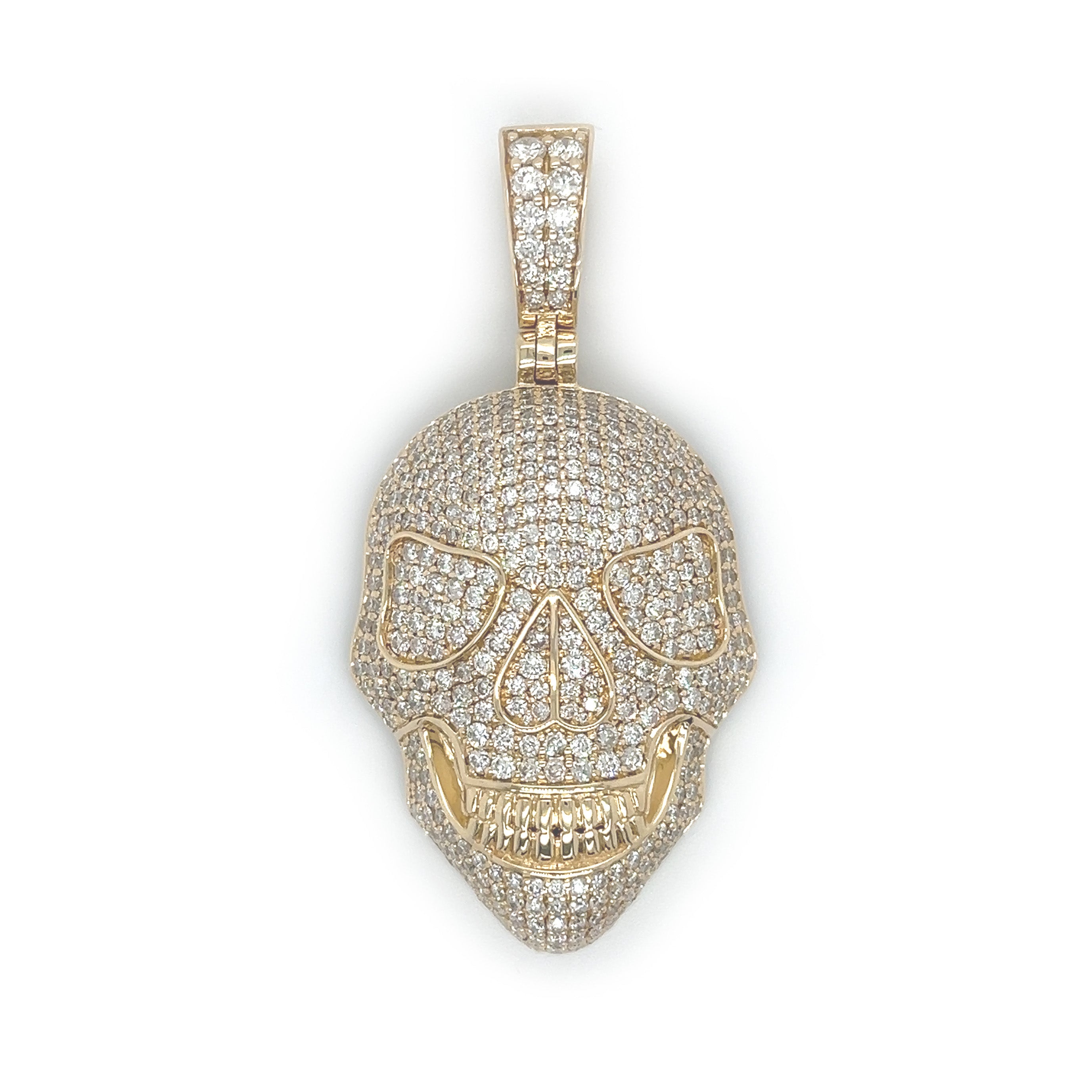 Skull Diamond Pendant - White Carat - USA & Canada