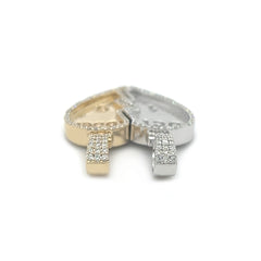 Heart 2-Piece Connection Pendant - White Carat - USA & Canada