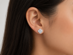 1.20 CT. Diamond earrings - White Carat - USA 