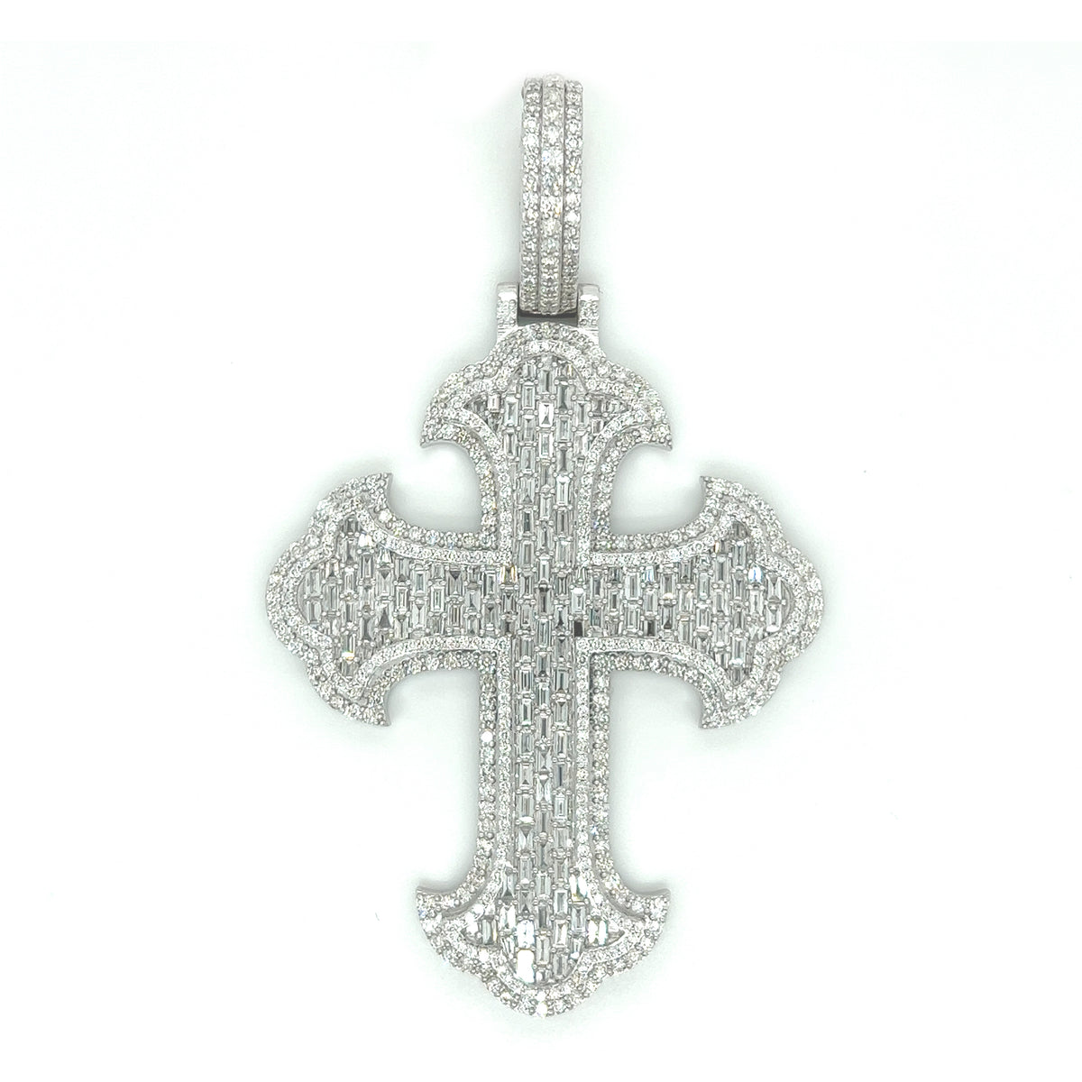 Diamond Cross Pendant - White Carat - USA & Canada