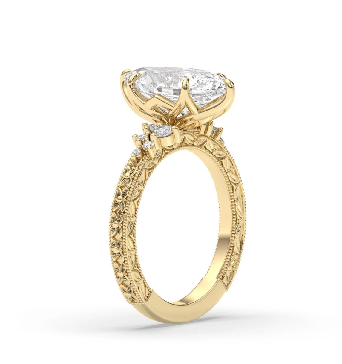 3.00CT VVS Marquise Ring