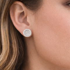 1.05 CT. Diamond Earrings - White Carat - USA 