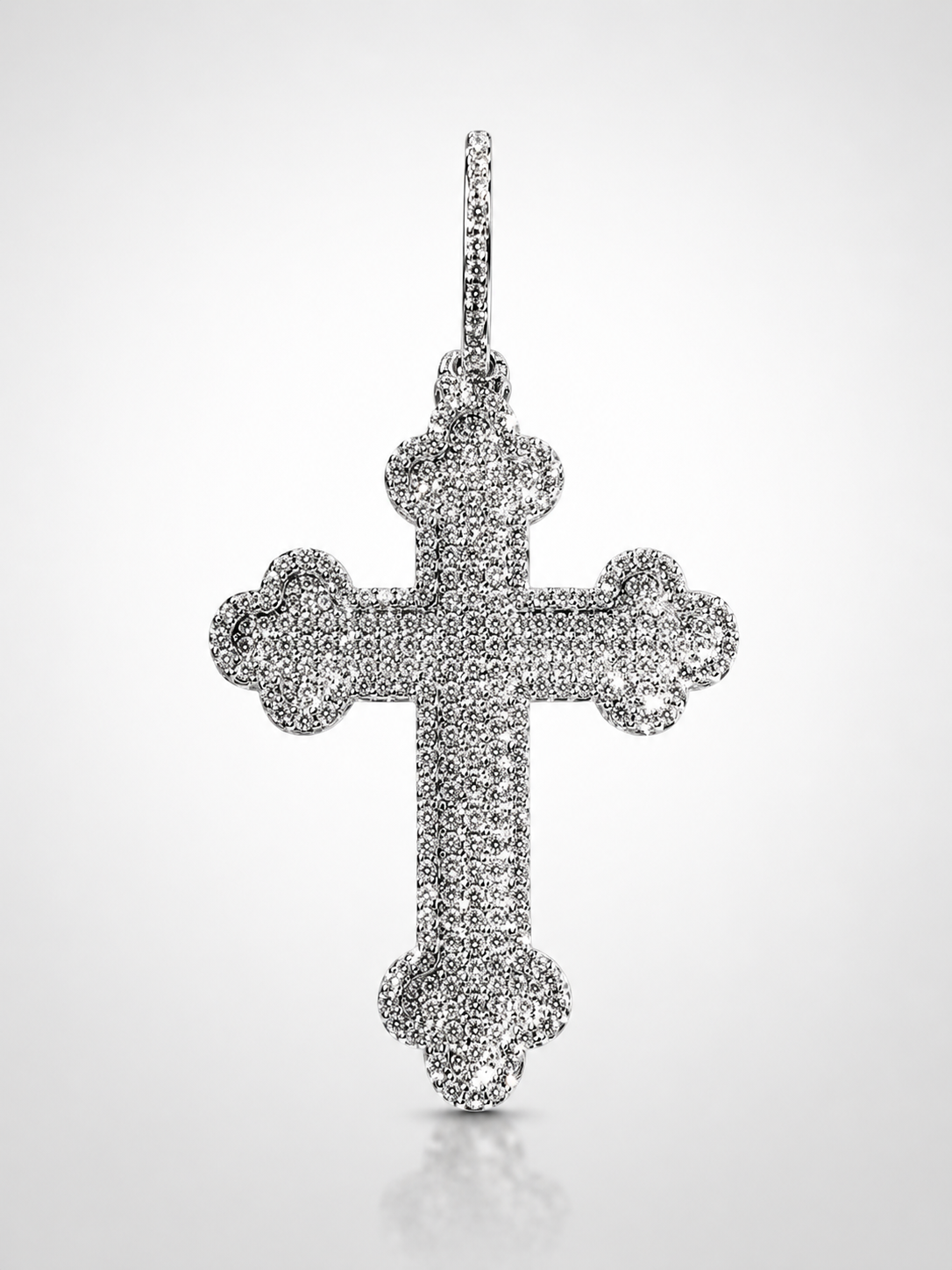 2.50CT Diamond Cross Pendant and Chain