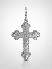 2.50CT Diamond Cross Pendant and Chain