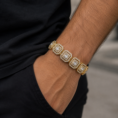 11.50 CT. Diamond Bracelet Yellow Gold