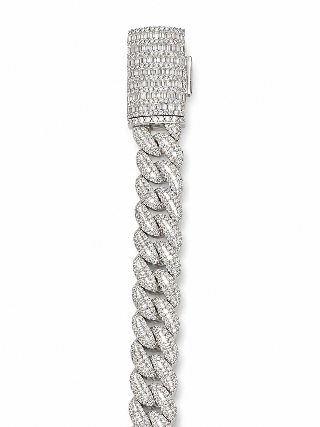 9.00CT. Diamond Cuban Bracelet - 12mm