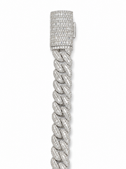 9.00CT. Diamond Cuban Bracelet - 12mm