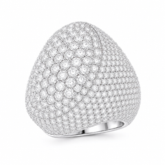 9.26CT Diamond Oval Ring