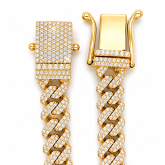 7.00 CT. Diamond Cuban Bracelet - 8.0mm