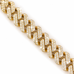 7.00 CT. Diamond Cuban Bracelet - 8.0mm