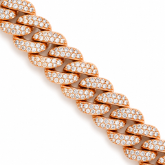 8.00 CT. Diamond Cuban Bracelet - 10.00mm
