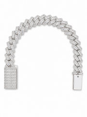 9.00CT. Diamond Cuban Bracelet - 12mm