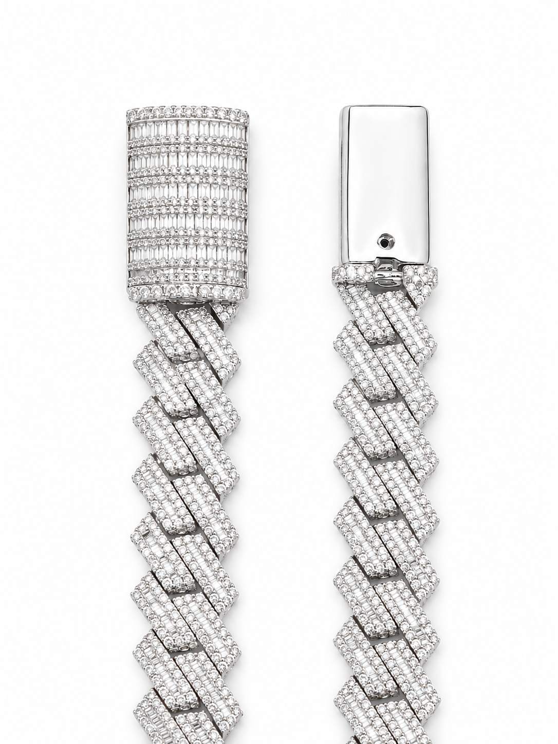 9.00CT. Diamond Cuban Bracelet - 12mm