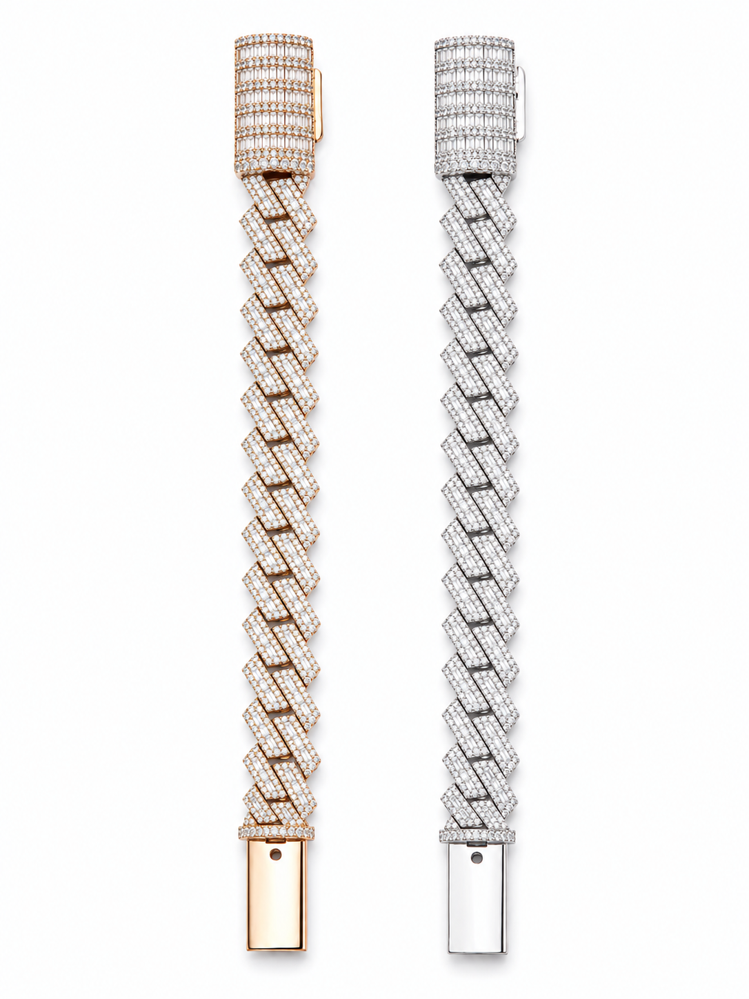 9.00CT. Diamond Cuban Bracelet - 12mm