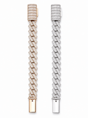 9.00CT. Diamond Cuban Bracelet - 12mm