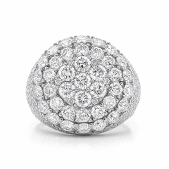 Diamond Dome Ring