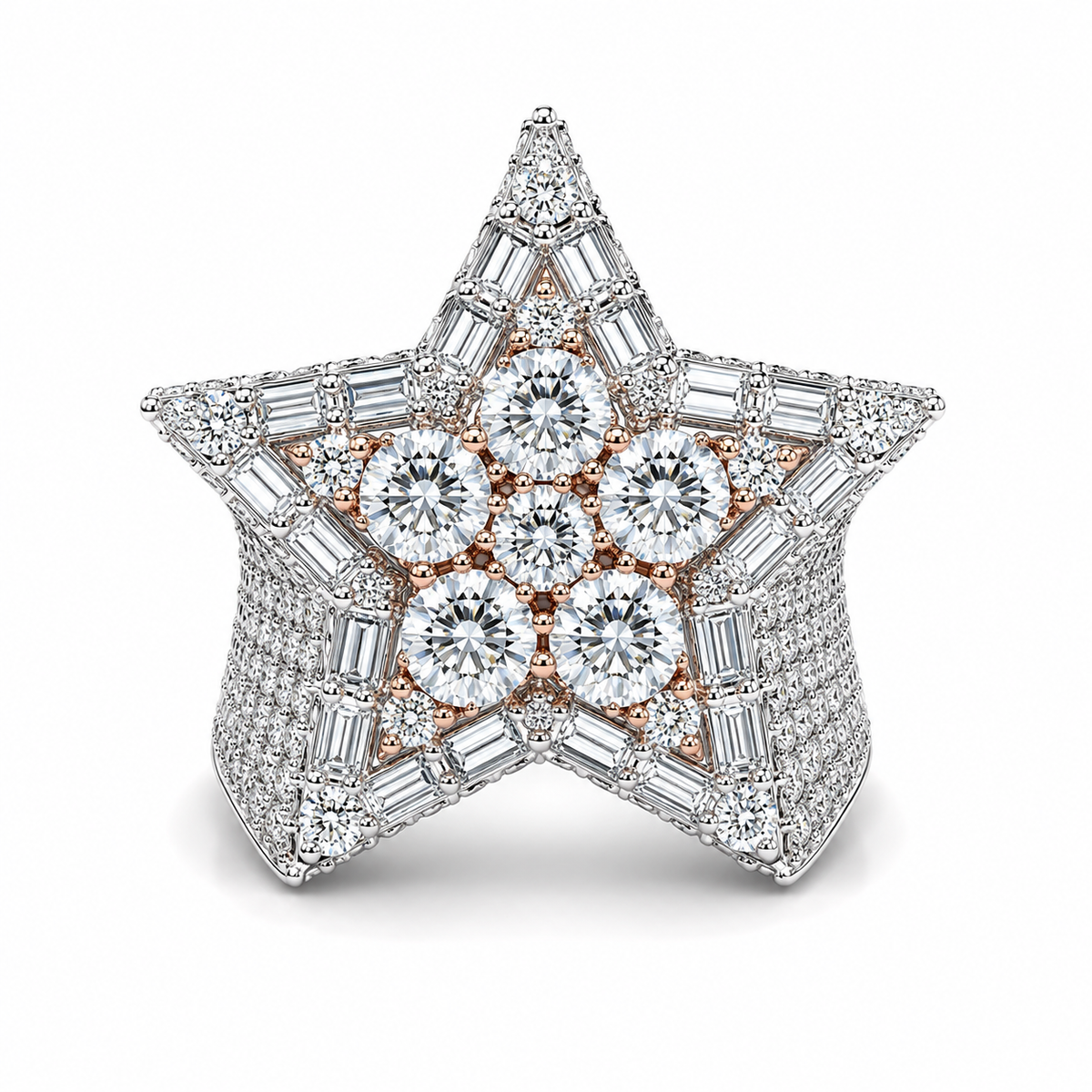 Diamond Star Ring