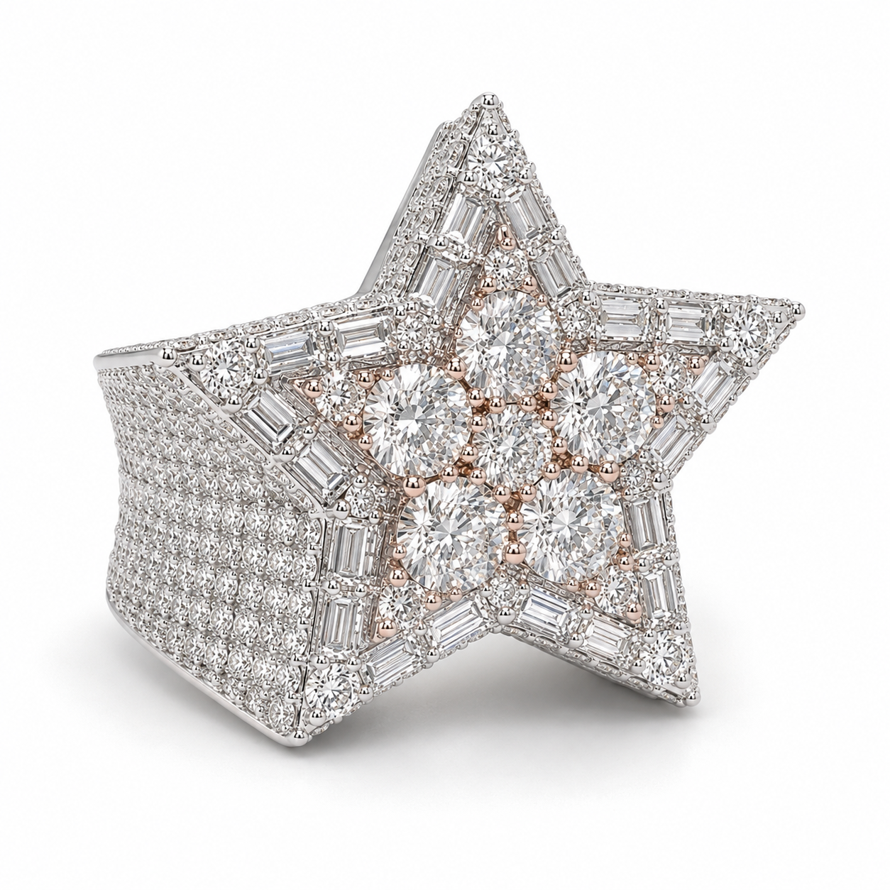 Diamond Star Ring