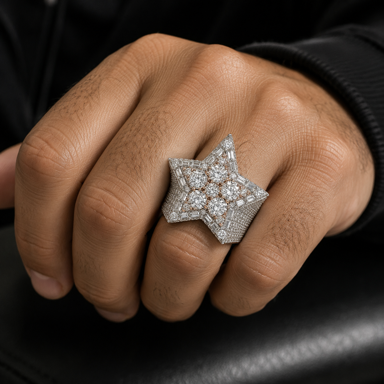 Diamond Star Ring