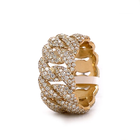 3.25 CT. Diamond Cuban Ring