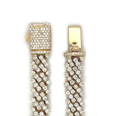 7.25 CT. Diamond Bracelet - White Carat - USA 