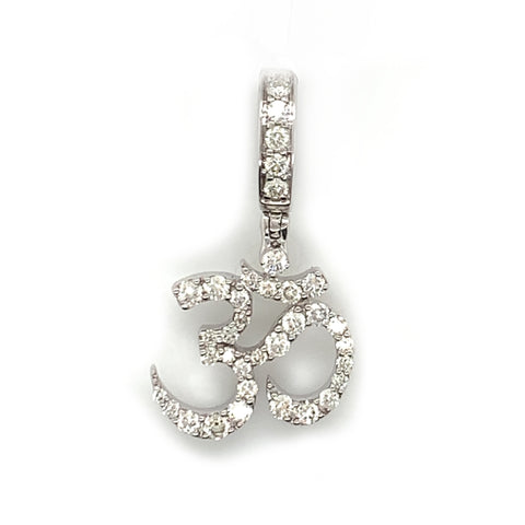 0.75 CT. Diamond OM Pendant