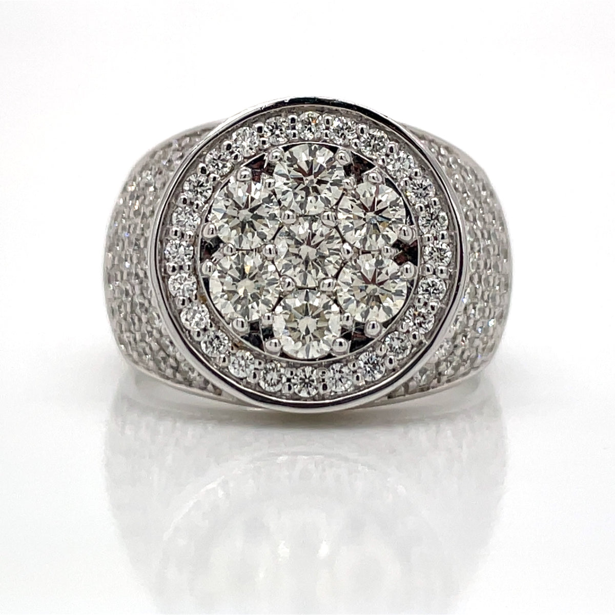 3.75 CT. VVS Diamond Gold Ring 14K - White Carat - USA & Canada