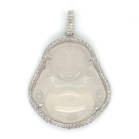 2.50 CT. Diamond Buddha Pendant