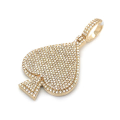 2.25 CT. Diamond Ace of Spades Pendant - White Carat - USA & Canada