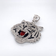 1.61 Ct. Diamond Tiger Pendant Pendants