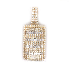 3.00 CT. Diamond Baguette Pavé Pendant - White Carat - USA & Canada