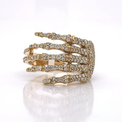 2.05 CT. Diamond Yellow Gold Ring 14K - White Carat - USA & Canada