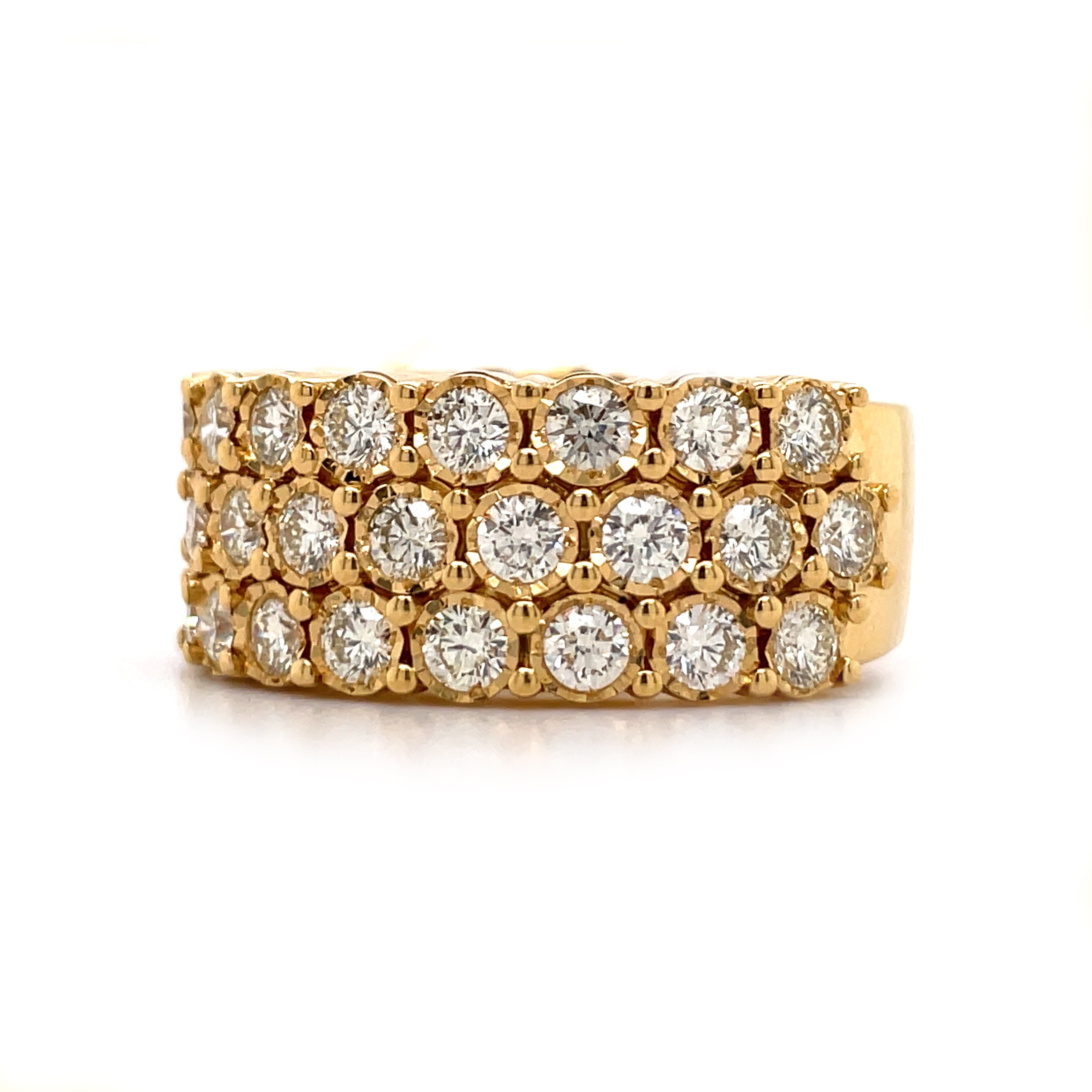 3.28 CT. Diamond Ring Gold