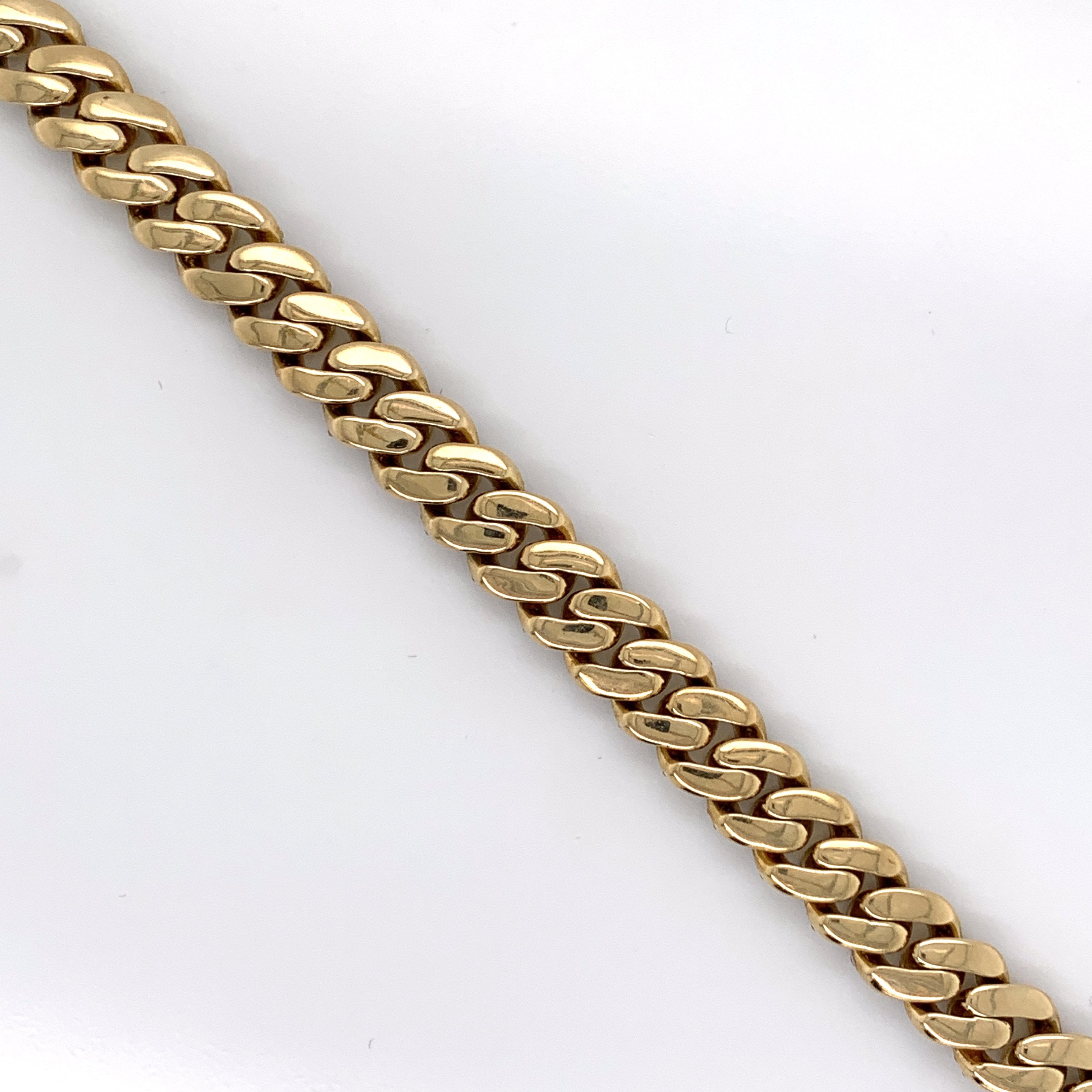 4.82CT Diamond Cuban Bracelet Gold 10K - 9mm - White Carat - USA & Canada
