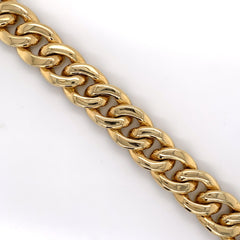 9.65CT Diamond Baguette Cuban Bracelet Gold 10K - White Carat - USA & Canada