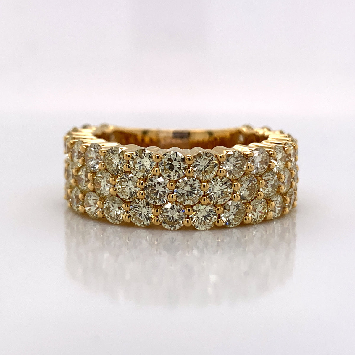 6.04CT Diamond Gold Ring - White Carat - USA & Canada